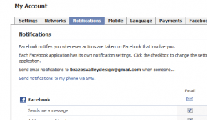 Facebook Notifications