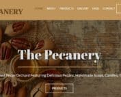 Pecan nuts and handmade pecan products at The Pecanery orchard.